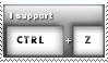 I support Control-Z button